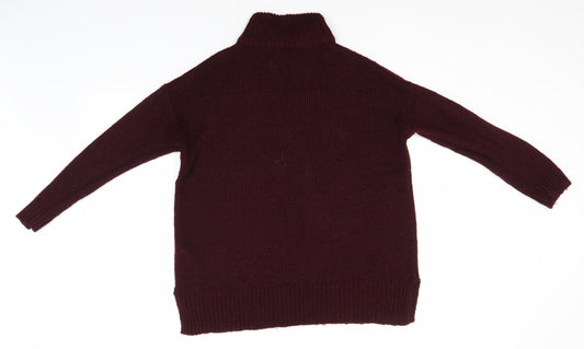 Womens UK Size S New Look Black Pullover Jumper