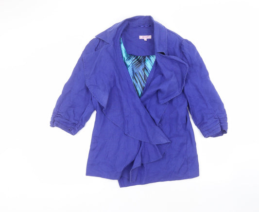 Womens UK Size 14 Per Una Blue Jacket