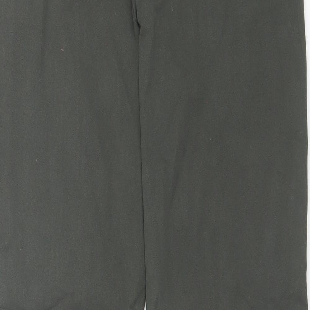 Womens UK Size 30 in Marks and Spencer Regular Fit Green Trousers