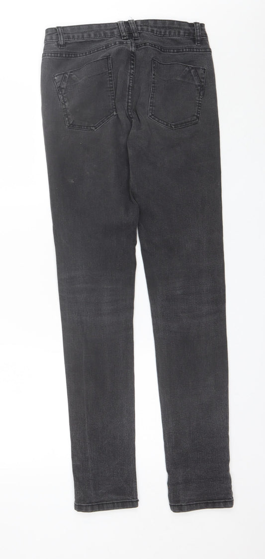 Denim Co Womens Black Cotton Skinny Jeans Size 8 L31 in Regular