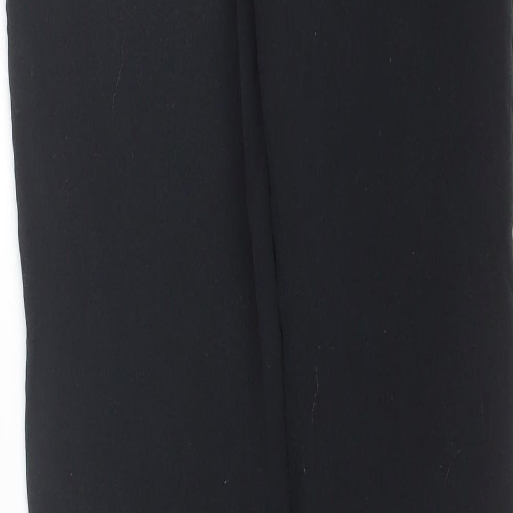 Brand and care label for Next women’s black cotton skinny jeans, size UK 10, 26-inch leg regular