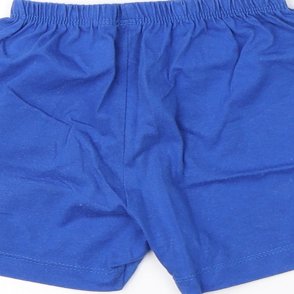 Pororo Boys Blue Cotton Sweatpants Trousers Size 12 Months - pororo