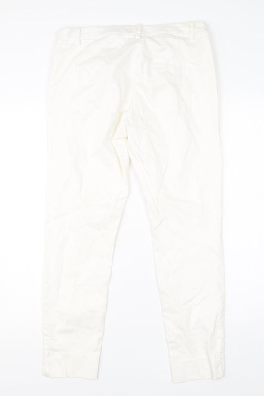 Womens UK Size 12 H&M Regular Fit Jegging White Jeans