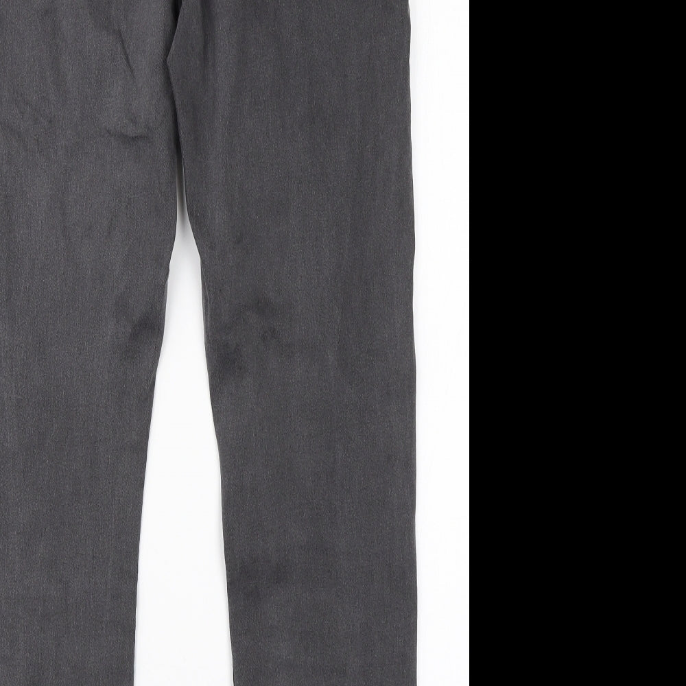 Womens UK Size 35 in Preworn Regular Fit Skinny Grey Jeans