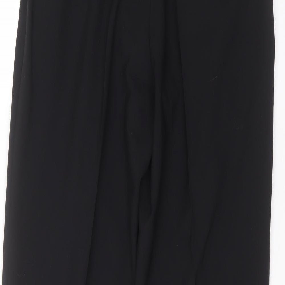 Burton Mens Black Wool Trousers Size 32 in L29 in Regular