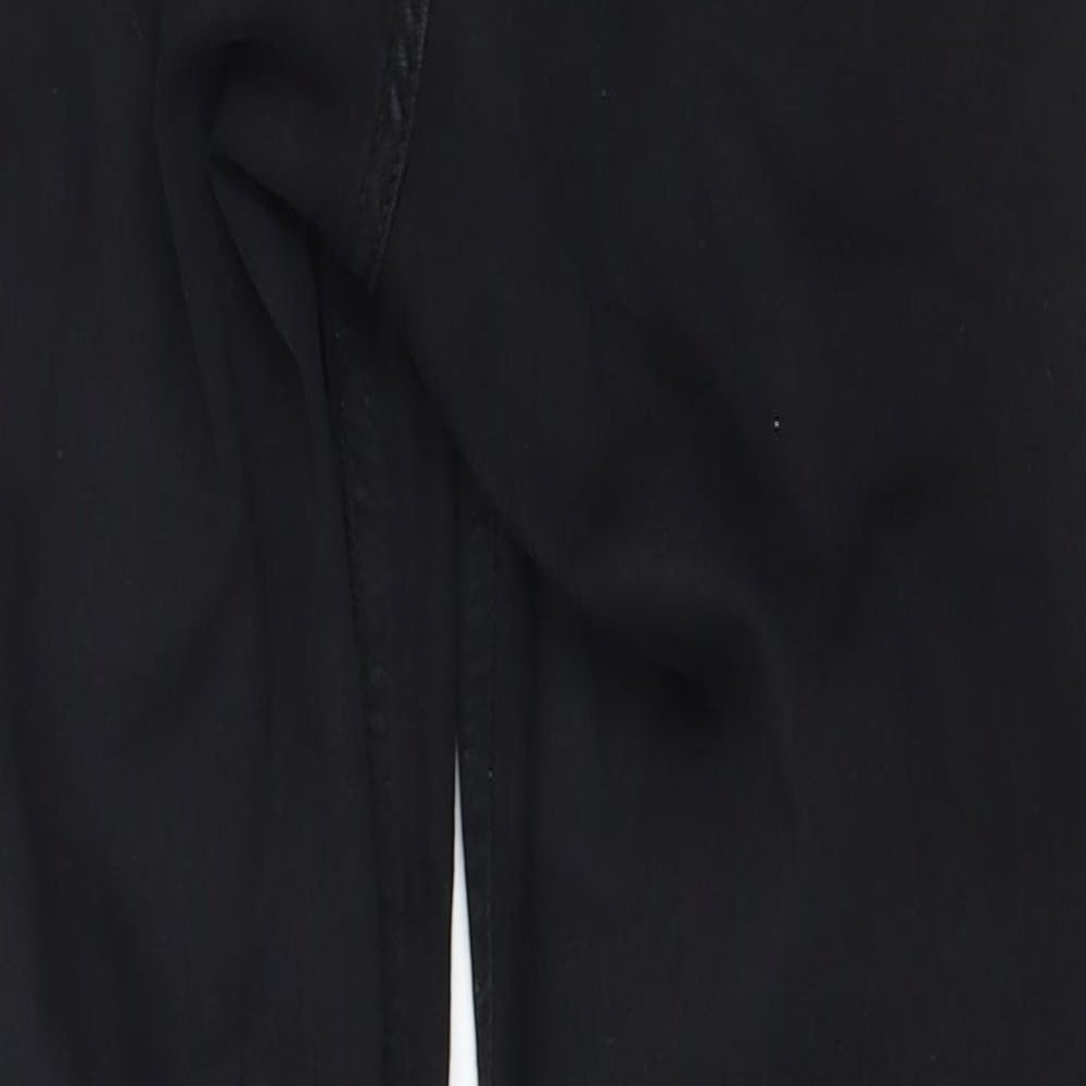Topshop Womens Black Cotton Skinny Jeans Size 26 in L26 in Regular