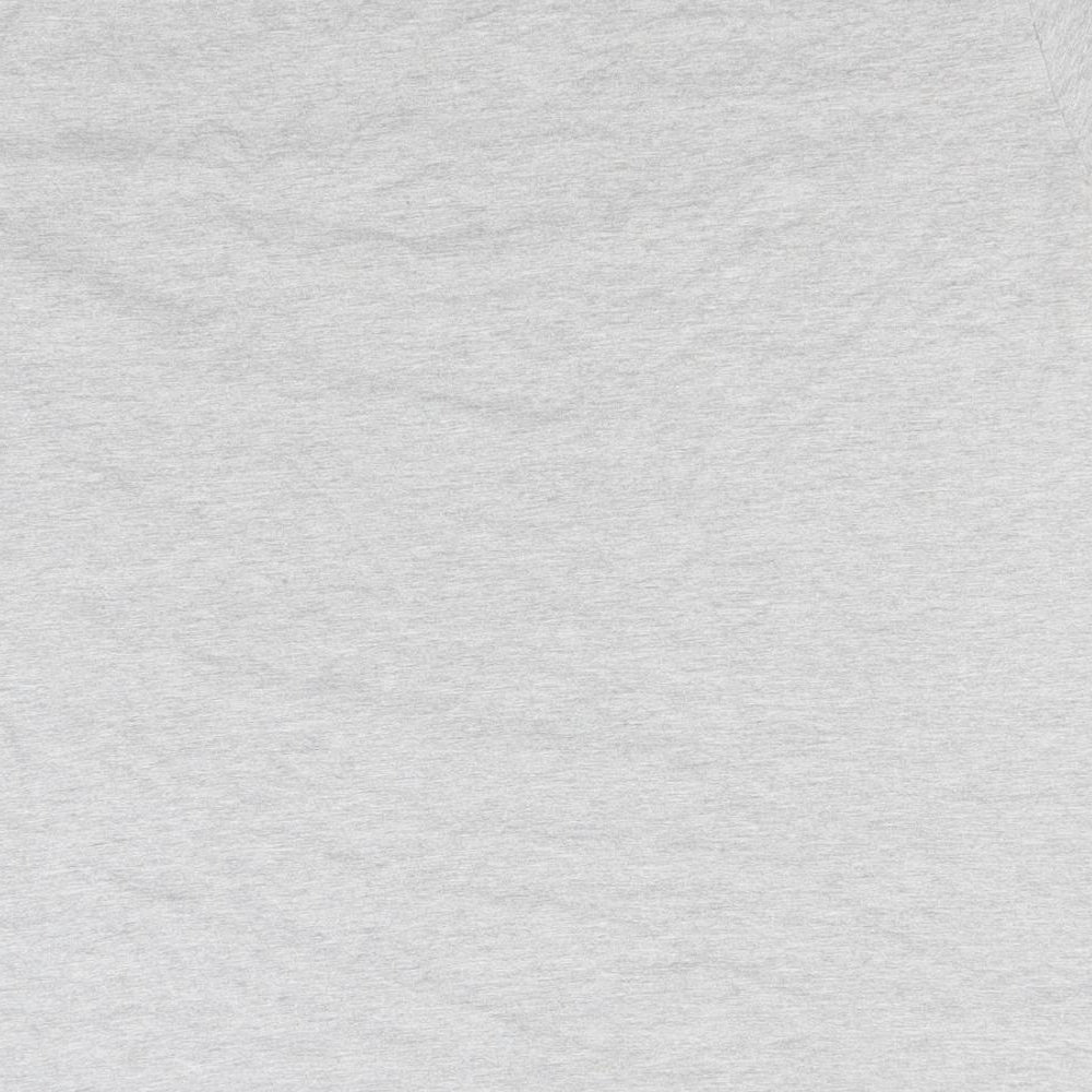 Brand and care label for Preworn men’s grey t-shirt round neck - moody