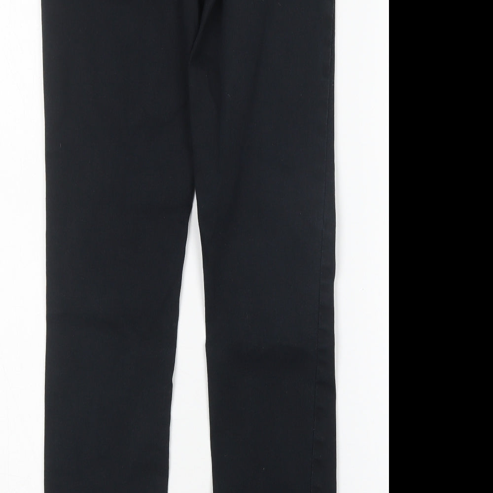 Womens UK Size 8 H&M Regular Fit Skinny Black Jeans