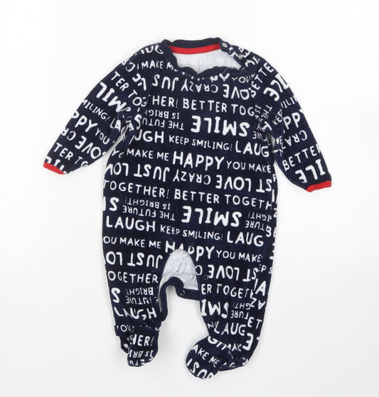 Primark Boys Multicoloured Cotton One Piece Size 3-6 Months