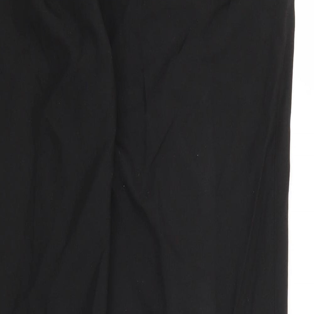 Womens UK Size 34 NEXT Regular Fit Black Trousers