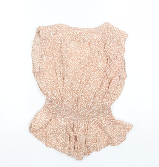 Womens UK Size 6 H&M Pink Basic Blouse