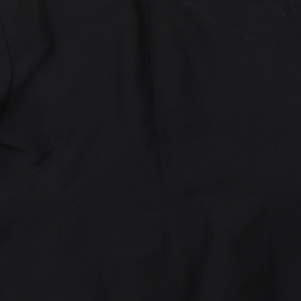 Dorothy Perkins Womens Black Polyester Jacket Suit Jacket Size 14