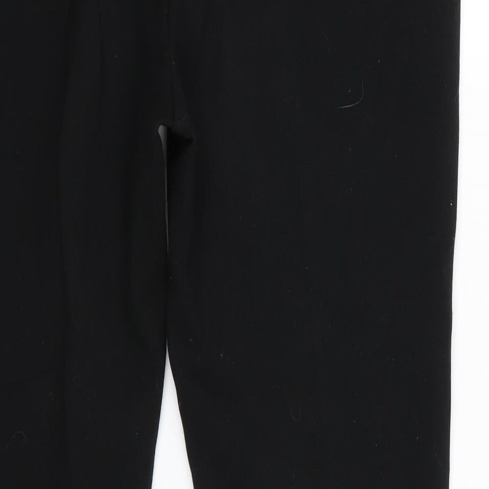 Womens UK Size 12 Marks and Spencer Regular Fit Bloomer Black Trousers