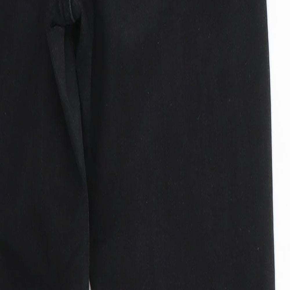 Mens UK Size 25 in Topshop Jamie Regular Fit Skinny Black Jeans