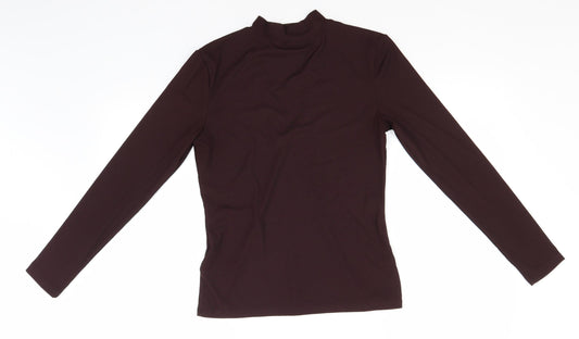 Womens UK Size M H&M Black Basic Blouse