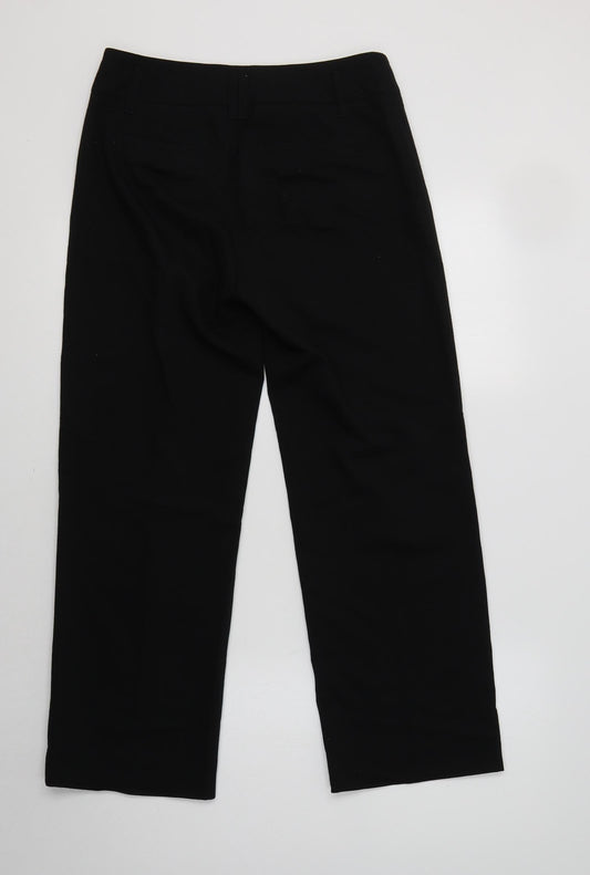Gerry Weber Womens Black Polyester Dress Pants Trousers Size 34 L28 in Regular