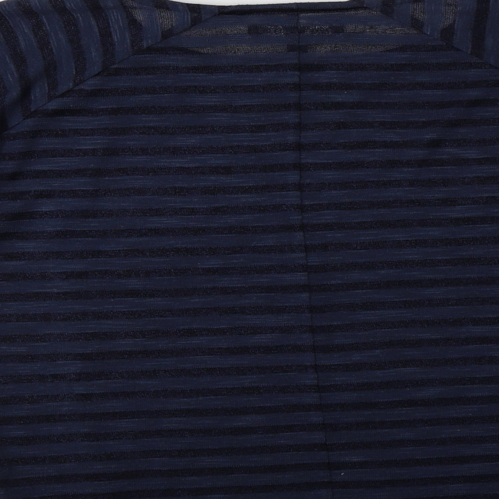 Womens UK Size 8 NEXT Blue Basic Blouse