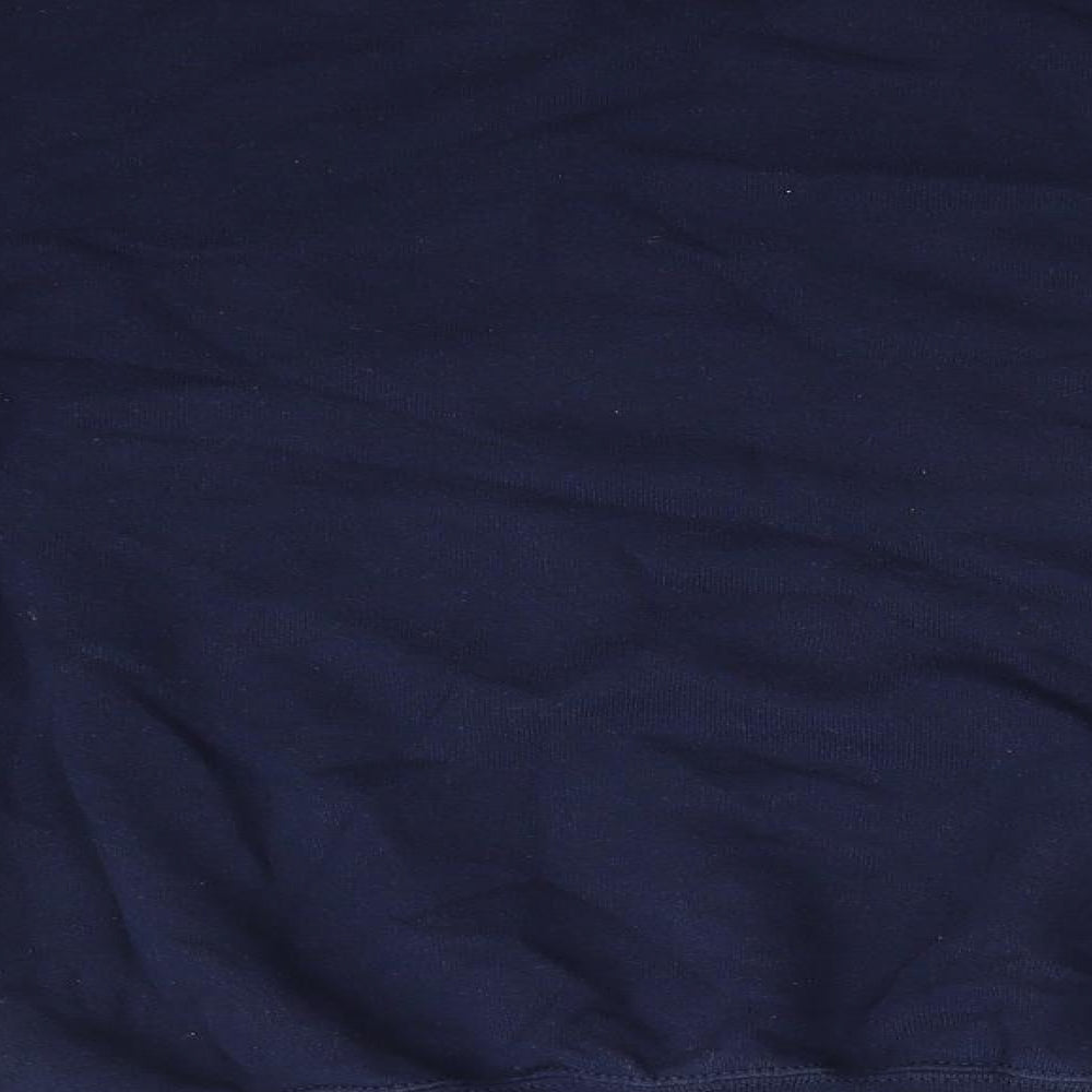 Mens UK Size Preworn Blue Pullover Sweatshirt