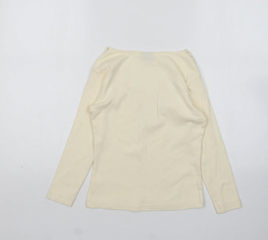Womens UK Size M Xe Ivory Pullover Jumper