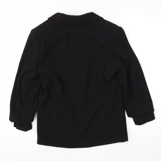 Womens UK Size 8 H&M Black Jacket