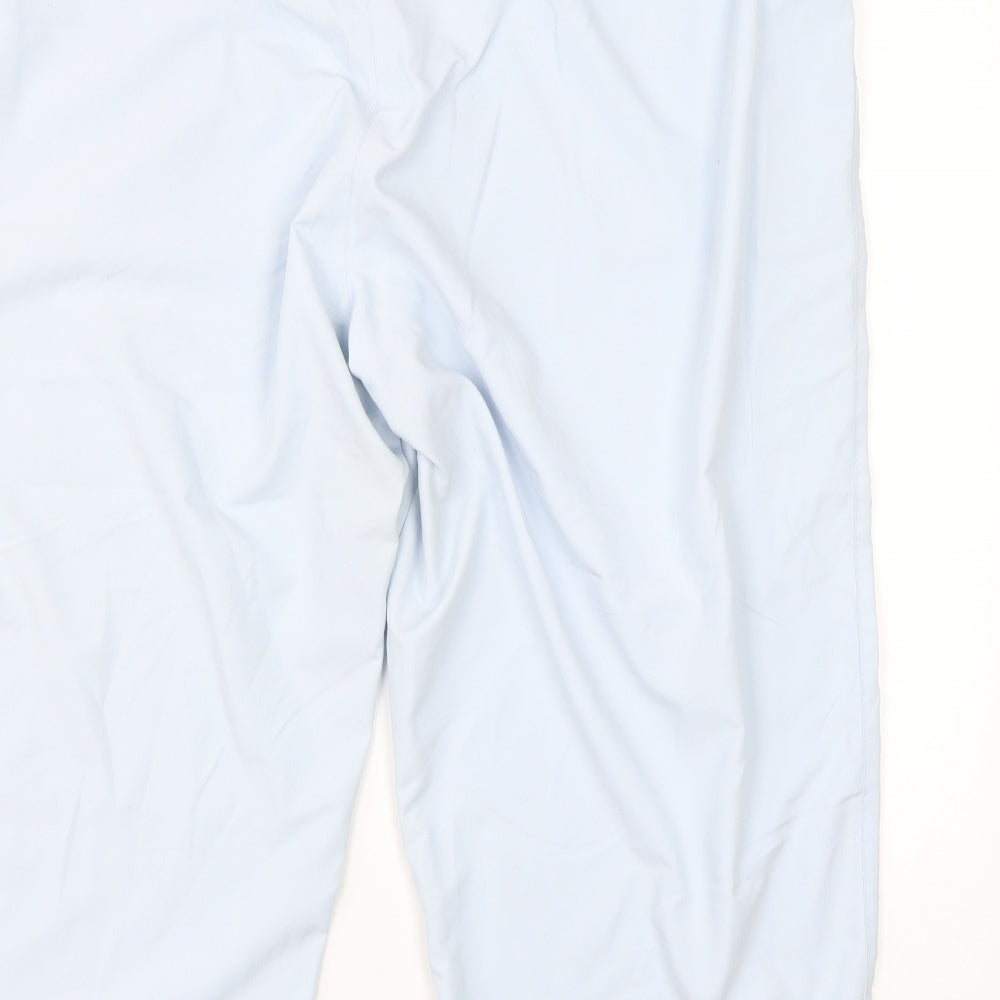 Womens UK Size 20 BHS Regular Fit Dress Pants Blue Trousers
