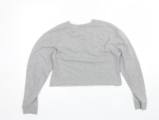 Womens UK Size 6 Miss Selfridge Grey Pullover Jumper