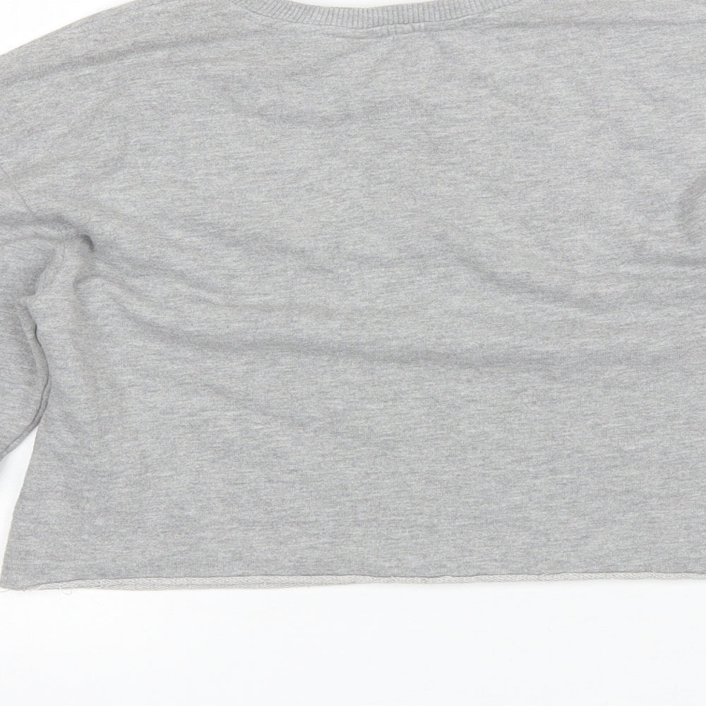 Womens UK Size 6 Miss Selfridge Grey Pullover Jumper