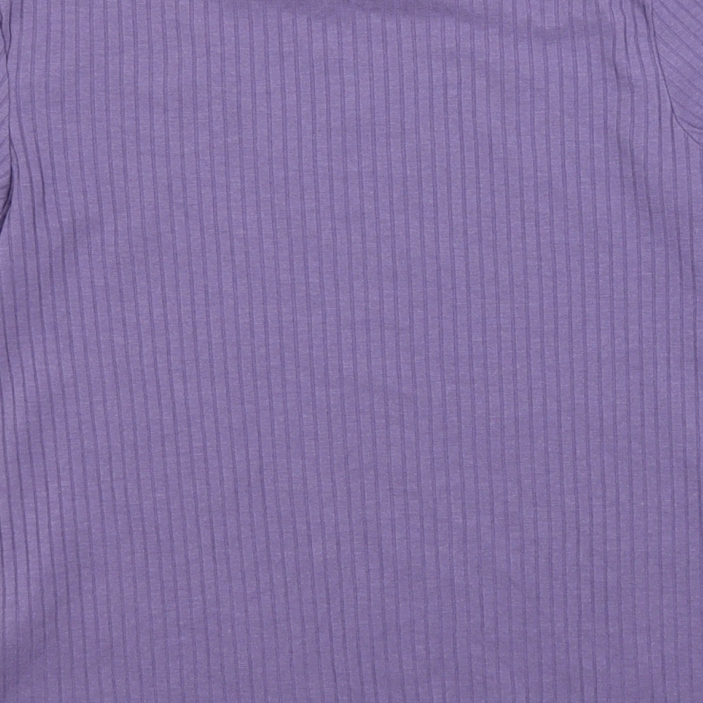 Womens UK Size 10 Marks and Spencer Purple Pullover Jumper