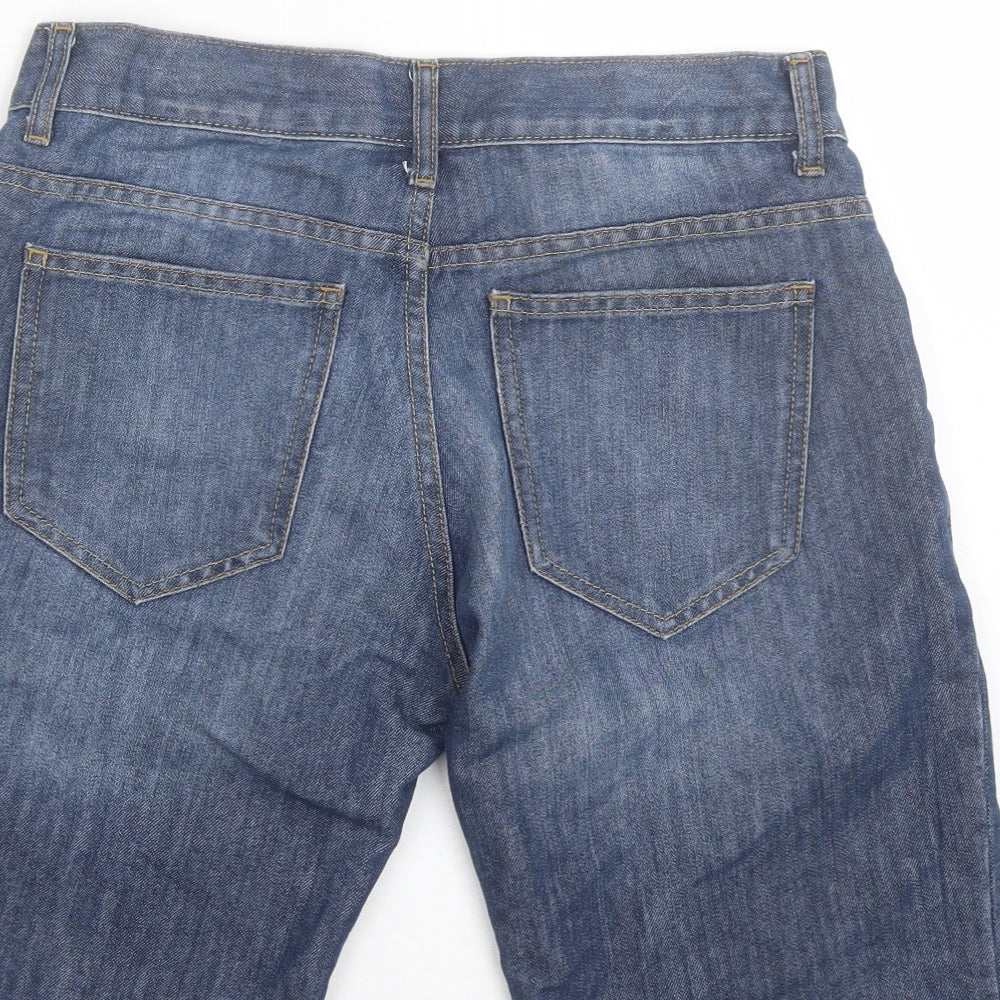 Denim Co Mens Blue Cotton Chino Shorts Size 30 L10 in Regular