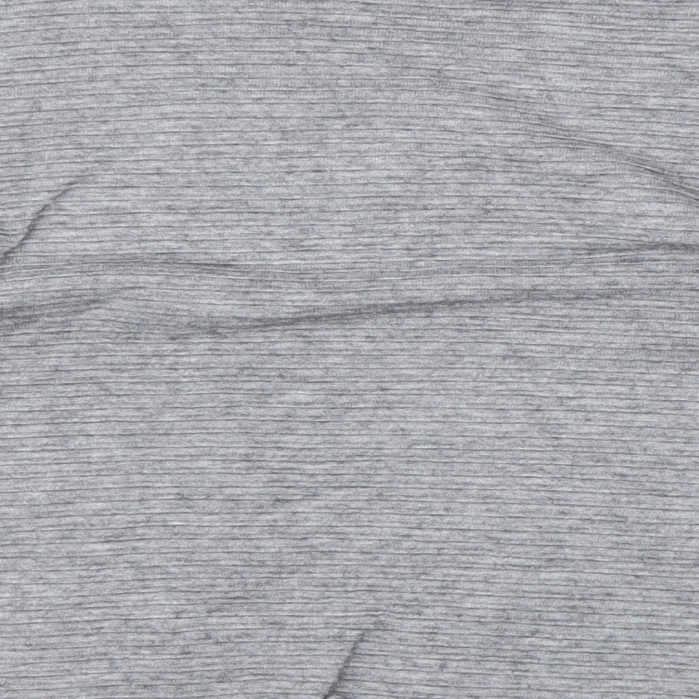 TU Womens Grey Round Neck Viscose Pullover Jumper Size 16