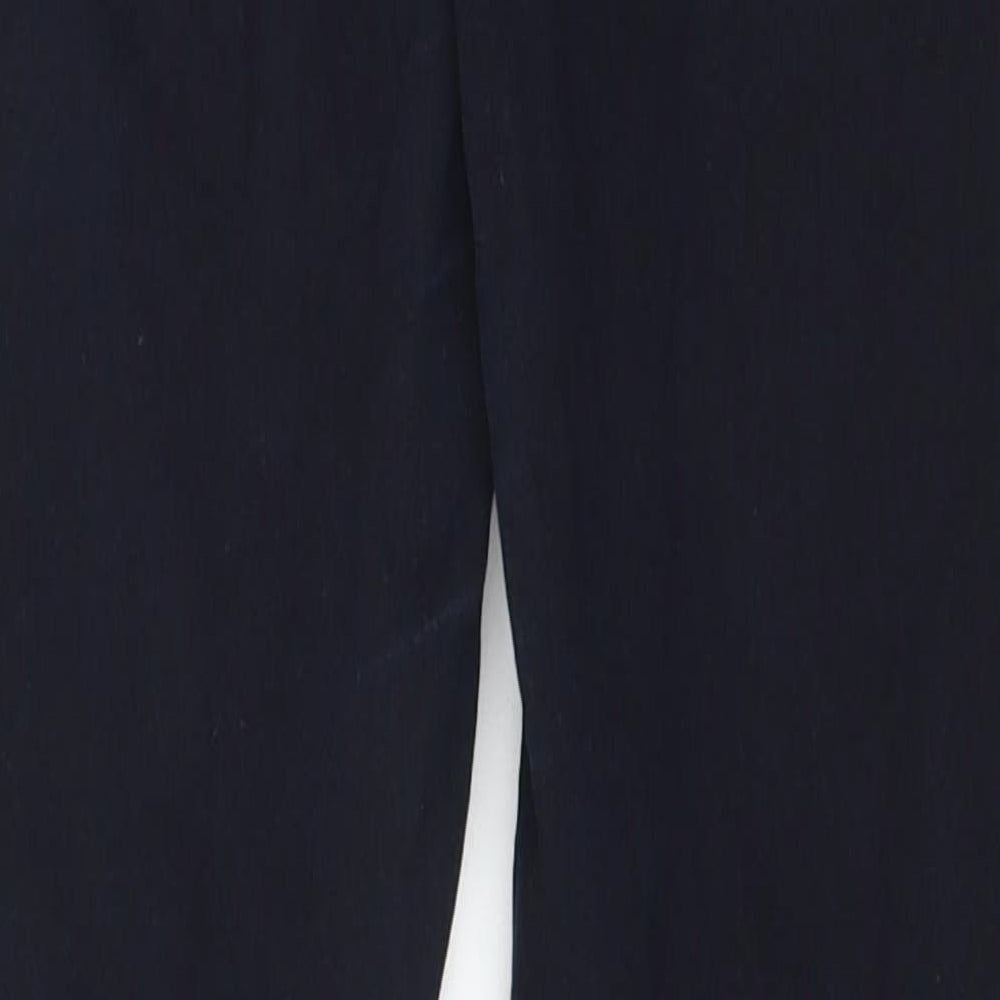 Brand and care label for Topshop women’s blue cotton jegging jeans, size UK 26, in, 26-inch leg regular