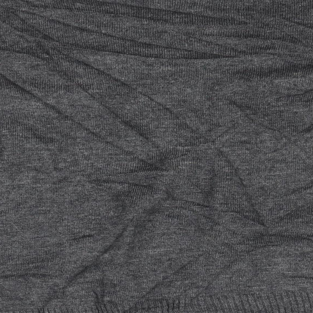 Womens UK Size L Preworn Grey Pullover Jumper