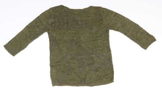 Womens UK Size 10 Dorothy Perkins Brown Pullover Jumper