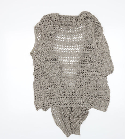 Womens UK Size M Casamia Beige Cardigan Jumper