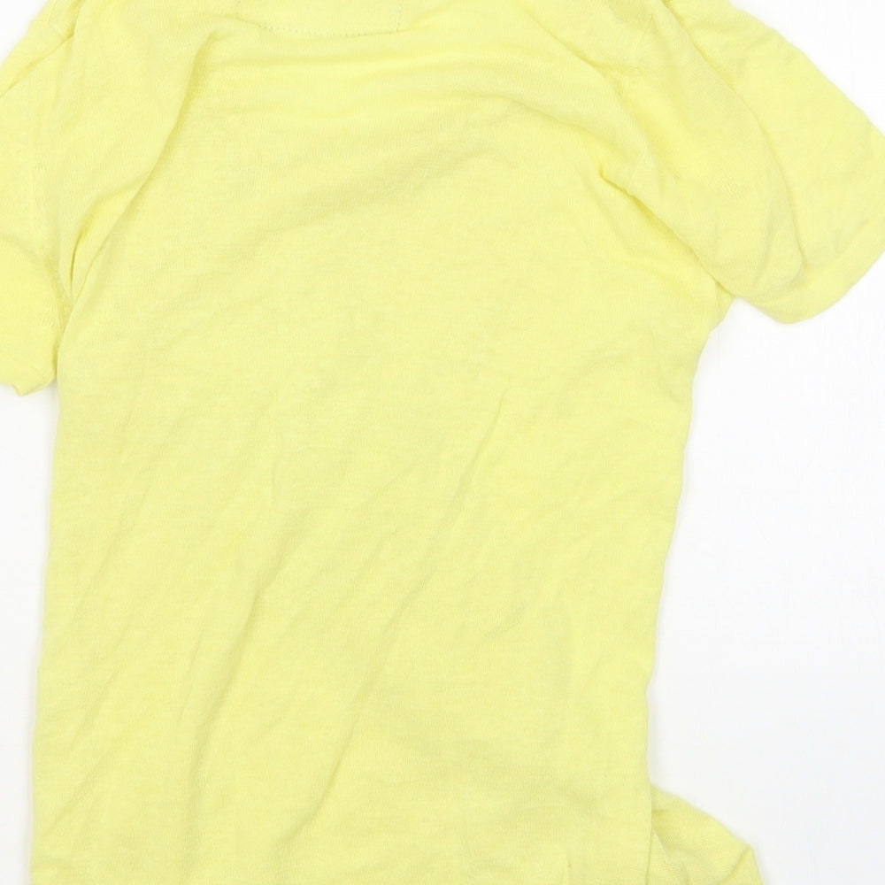 Betty Jackson Black Womens Green V-Neck Cardigan Jumper Size 12