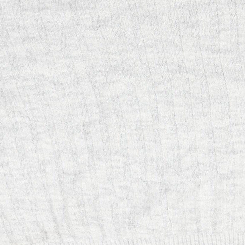 George Womens Grey Roll Neck Acrylic Pullover Jumper Size L