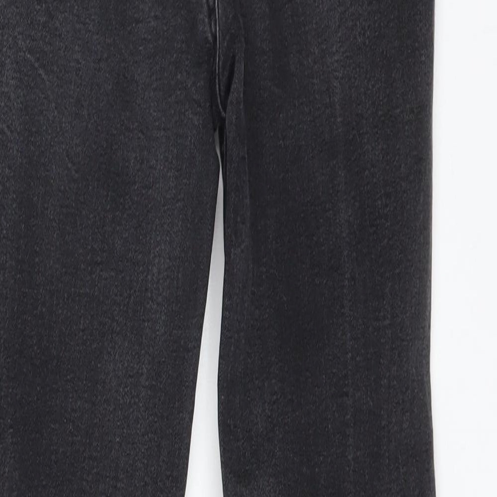 New Look Womens Black Cotton Skinny Jeans Size 8 L25 in Regular