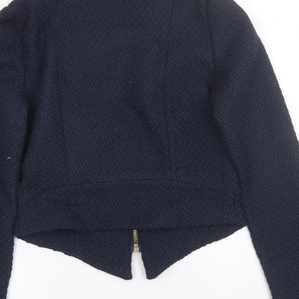 Womens UK Size 10 New Look Blue Jacket