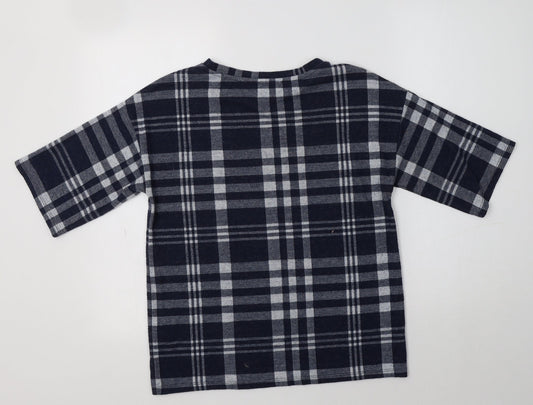 Womens UK Size 8 M&S Blue Pullover Jumper