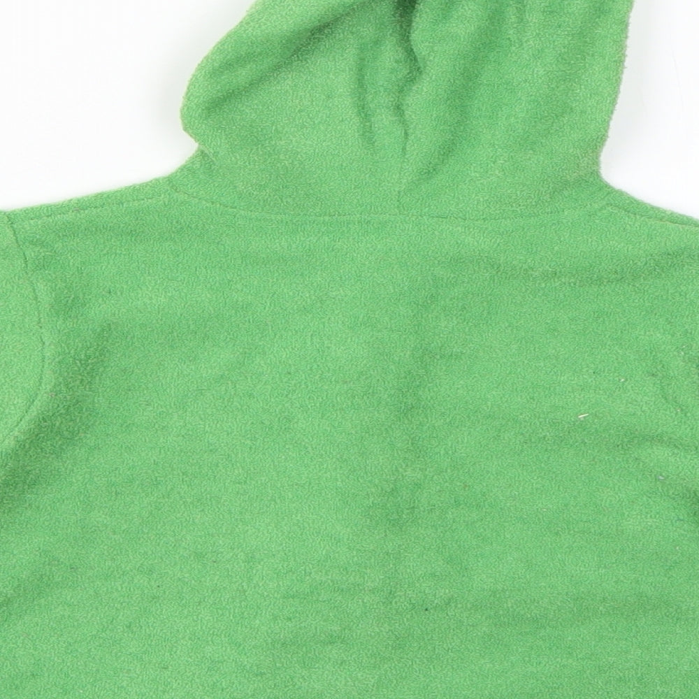 Mothercare Girls Green Polyester Pullover Jumper Size 9-12 Months
