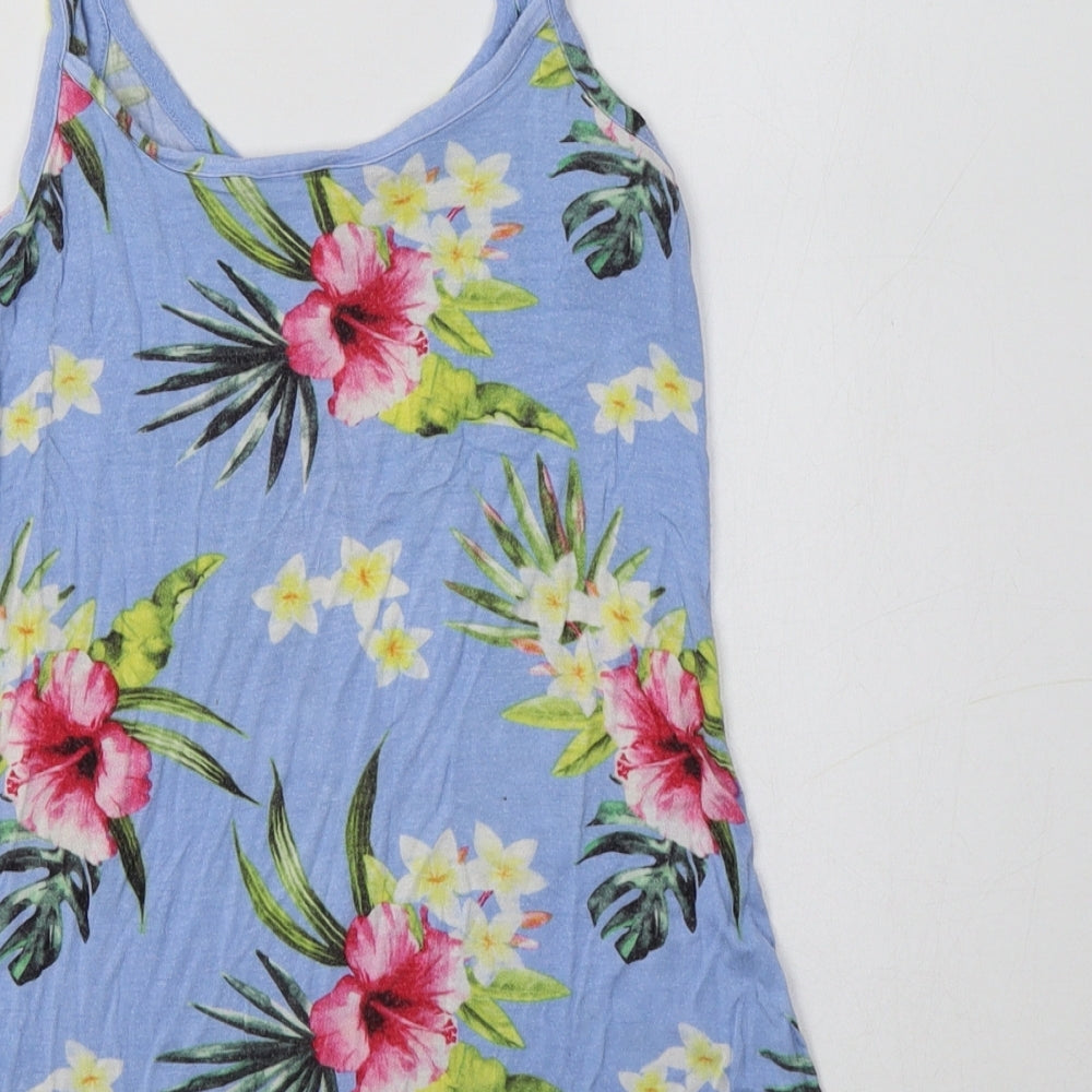 Womens UK Size 6 Peacocs Blue Camisole Tank