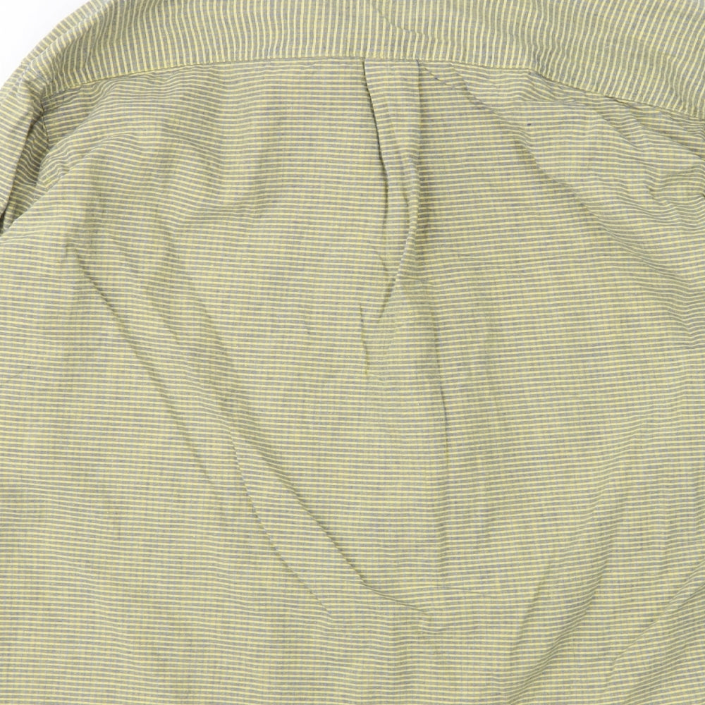 Mens UK Size XL Philippe De Chambord Multicoloured Button-Up Long Sleeve Casual