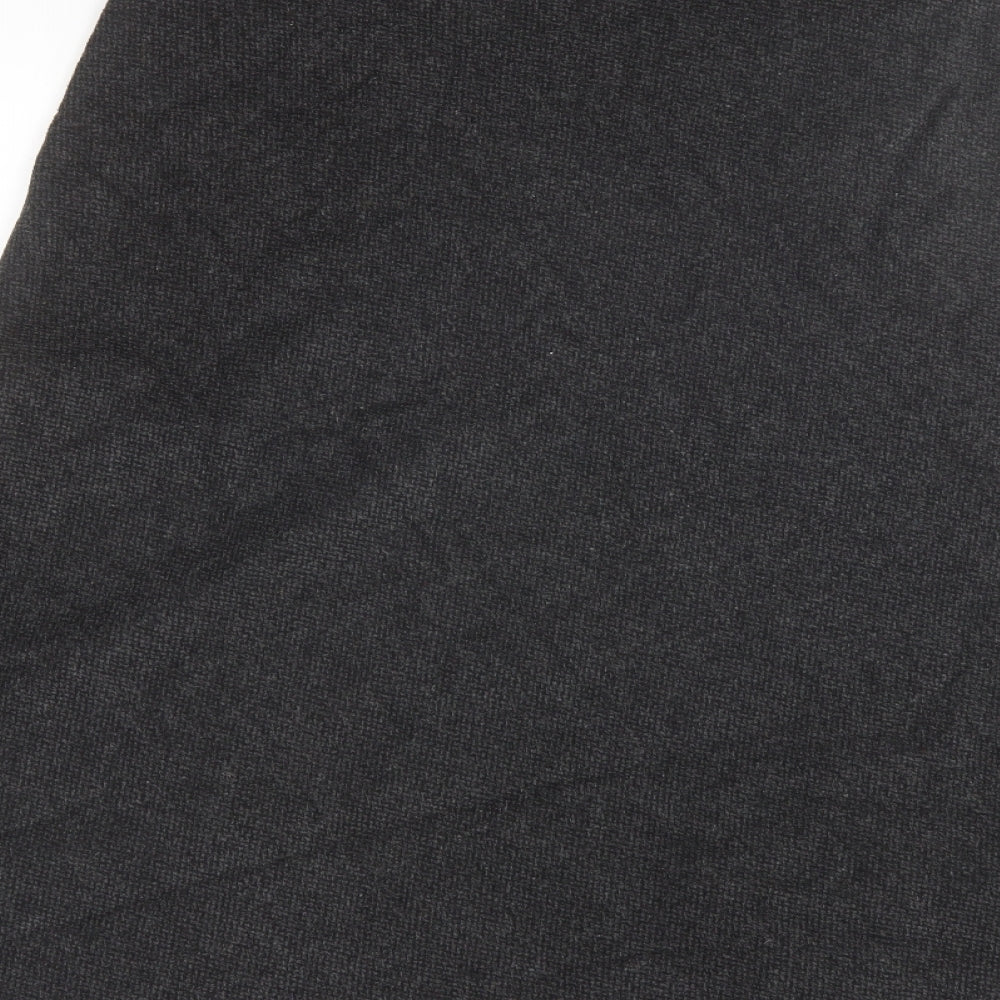 Coercion Womens Grey Wool A-Line Skirt Size 30 in