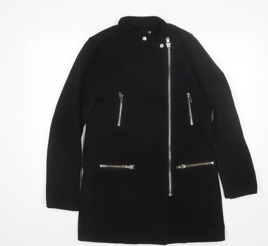 Womens UK Size 10 Missguided Black Jacket