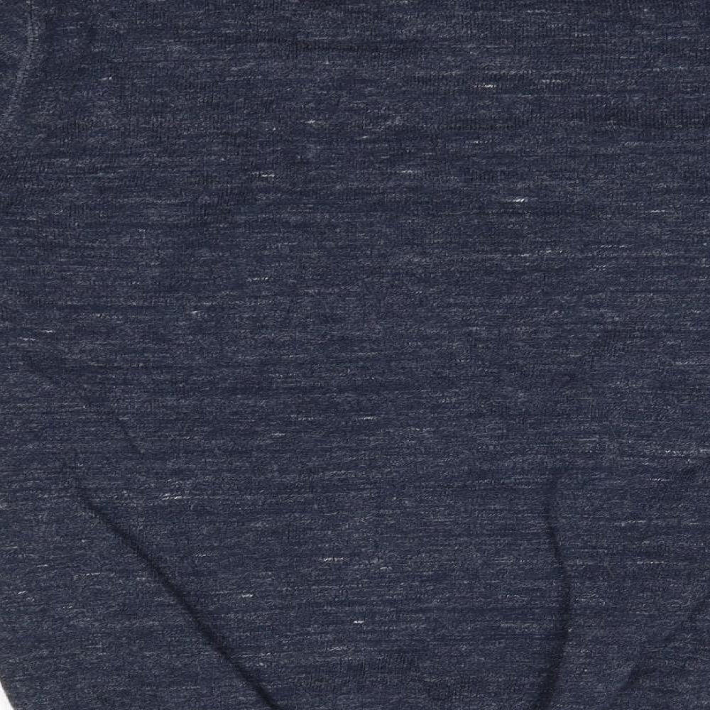 NEXT Mens Blue Round Neck Cotton Pullover Jumper Size S