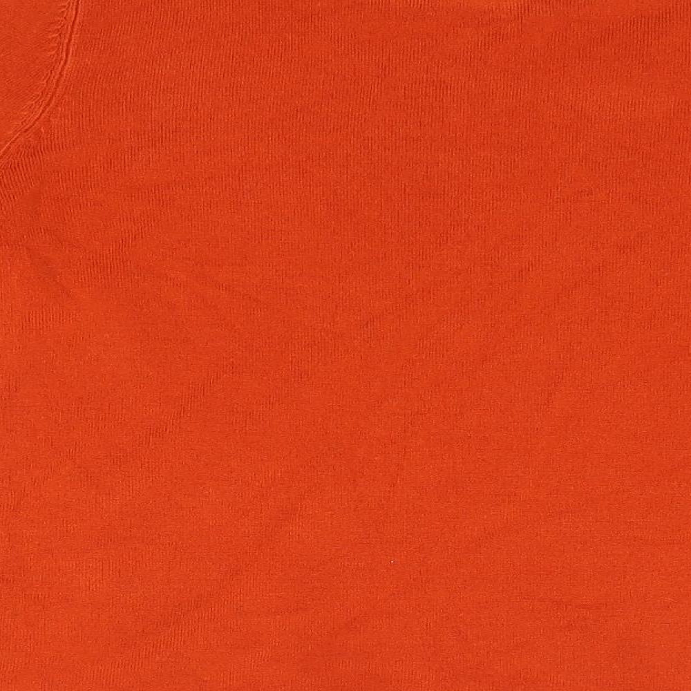 Womens UK Size 14 Bonmarché Orange Pullover Jumper