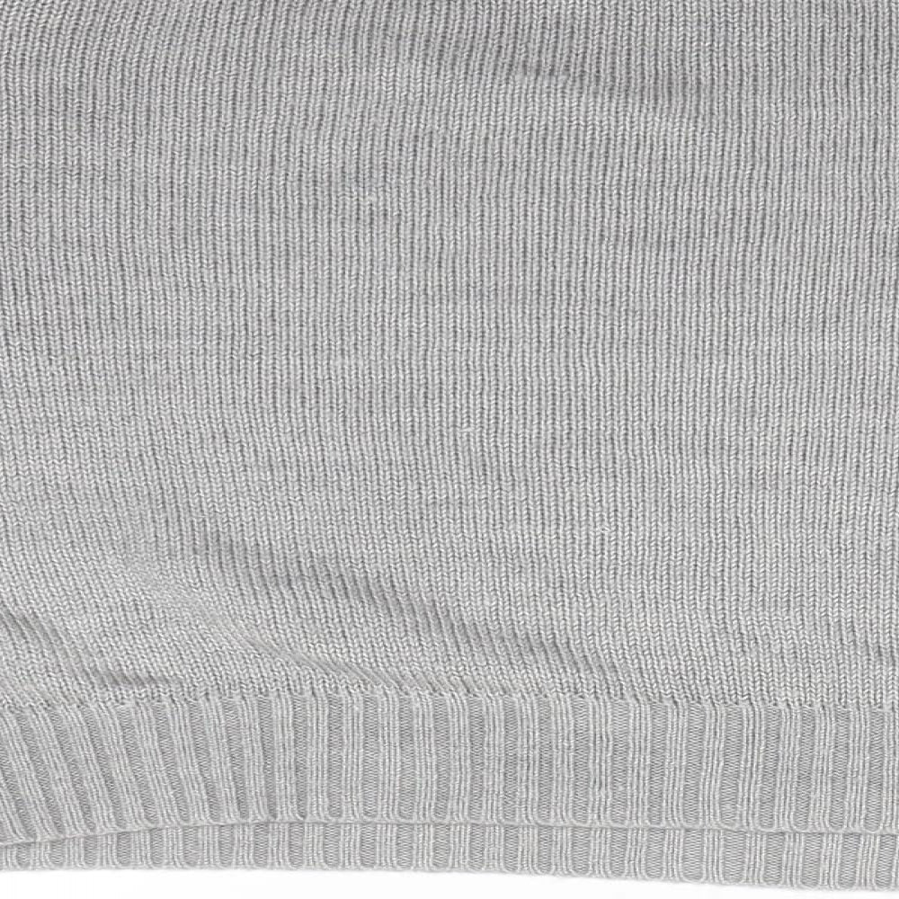 Womens UK Size M Divided Grey Pullover Jumper