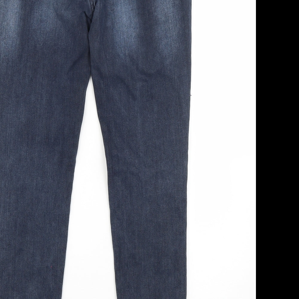 Womens UK Size 18 Very Regular Fit Skinny Blue Jeans