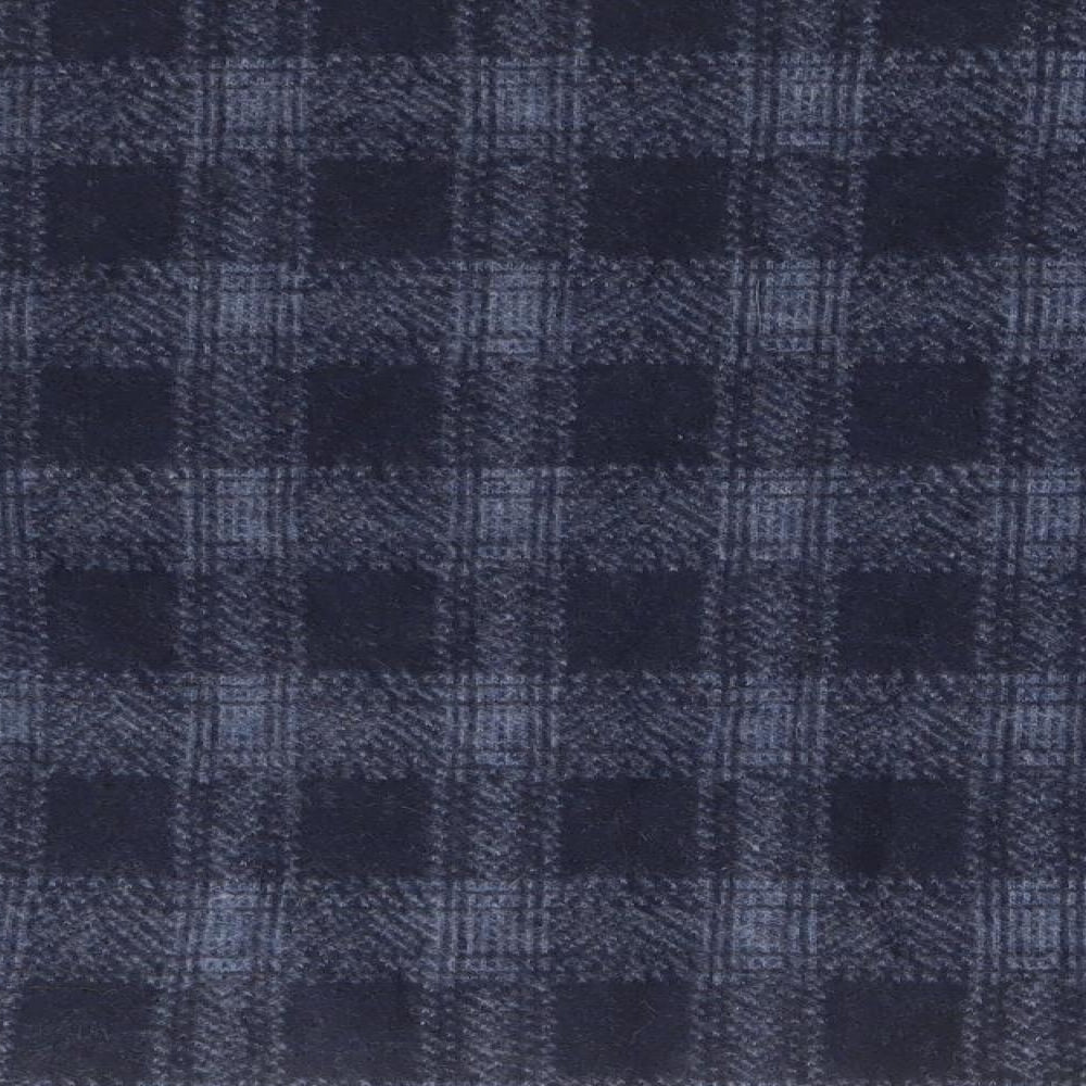 Topshop Womens Blue Plaid Wool Pullover Sweatshirt Size 14