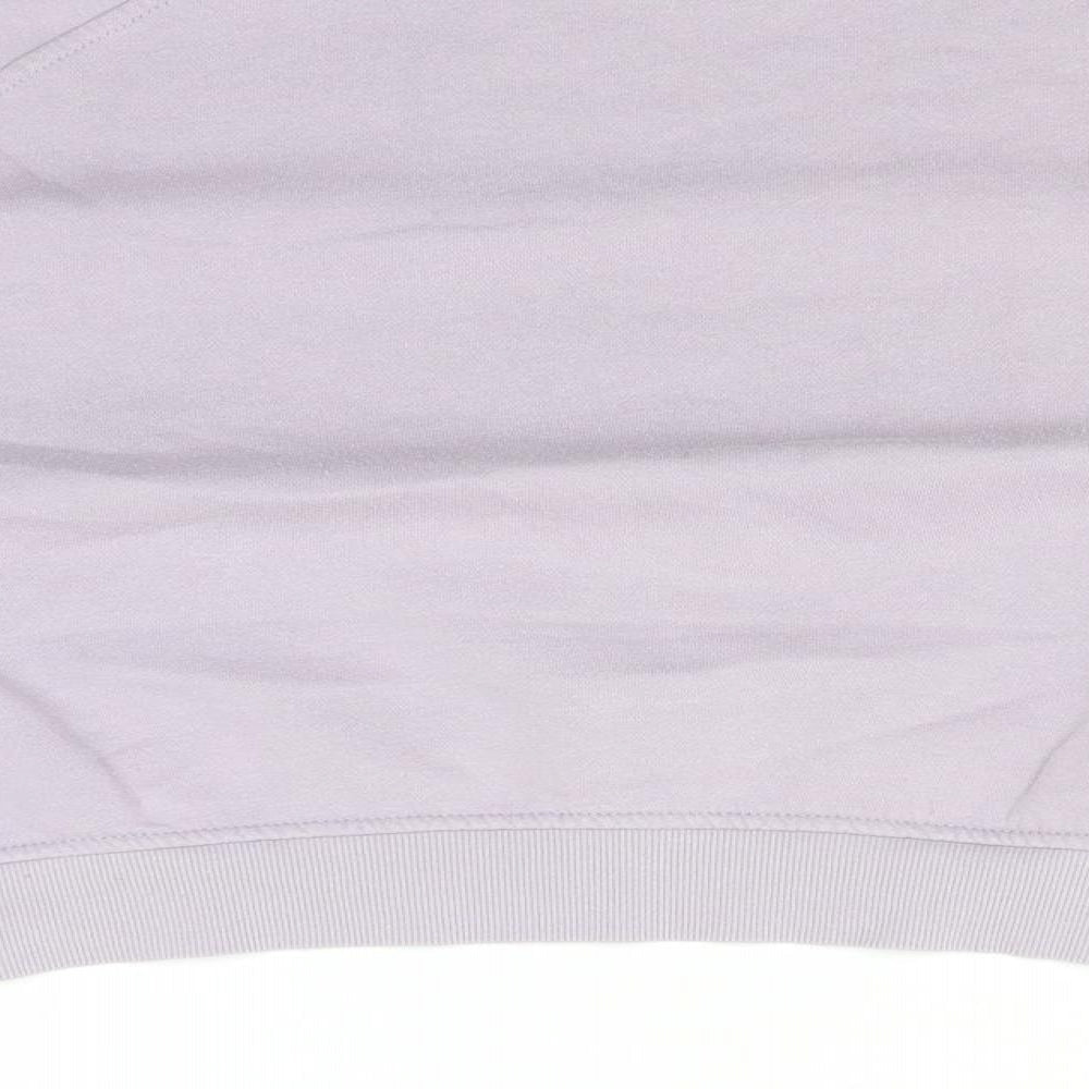 Primark Womens Blue Round Neck Cotton Pullover Jumper Size 12